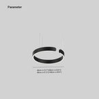 Larenenelle Metal Pendant Light-Moonnatur