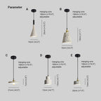 Garnellark Stone Pendant Light-Moonnatur