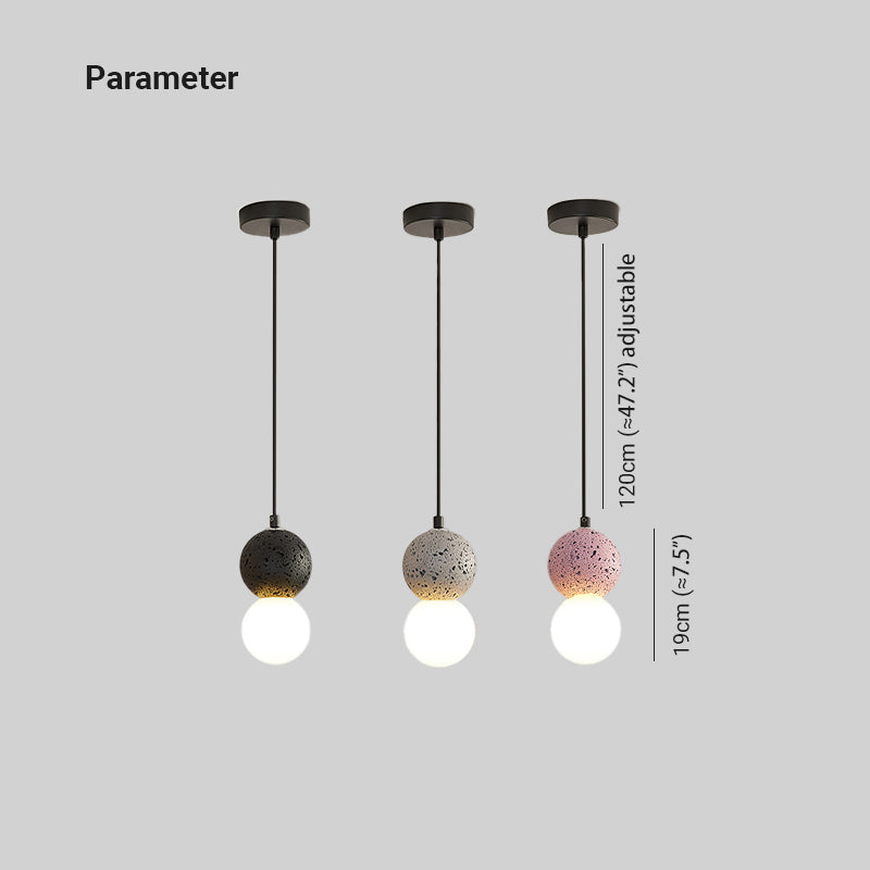Kessie Pendant Light Travertine - Neutralighting