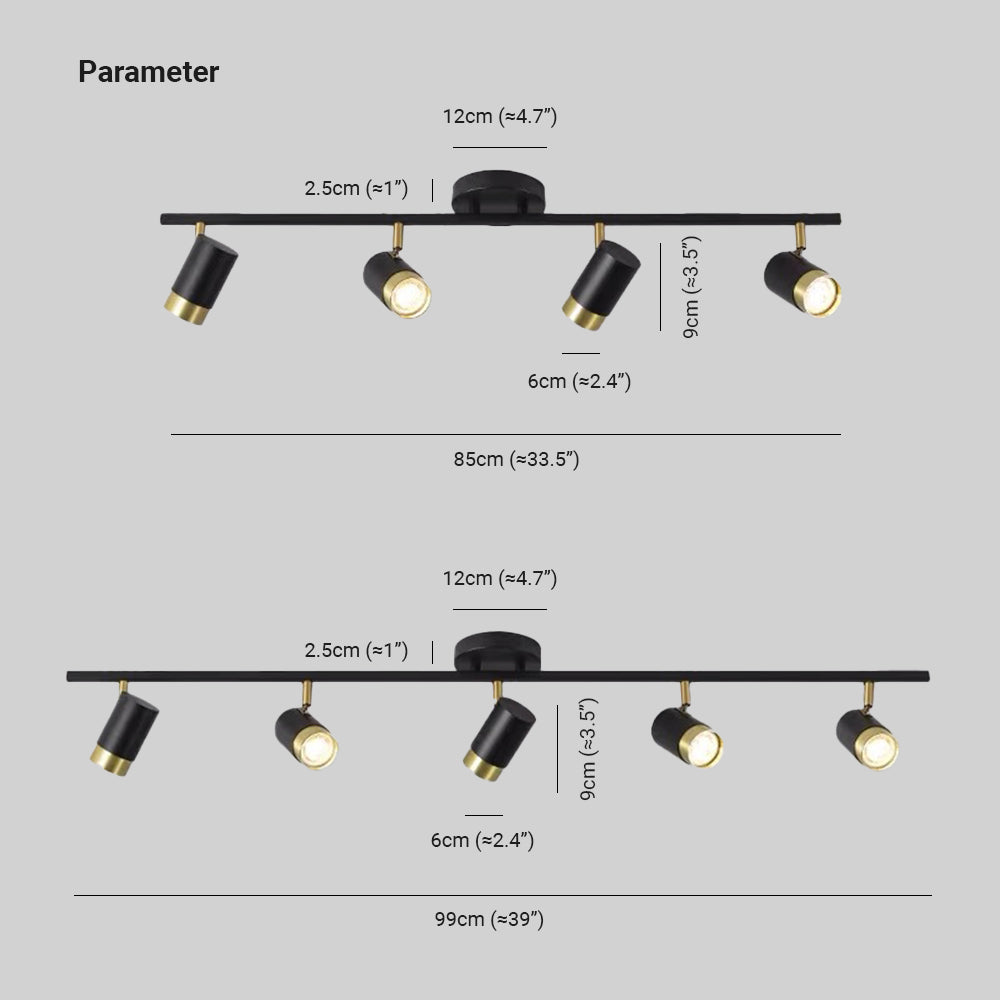 Tildenash Metal Ceiling Light-Moonnatur