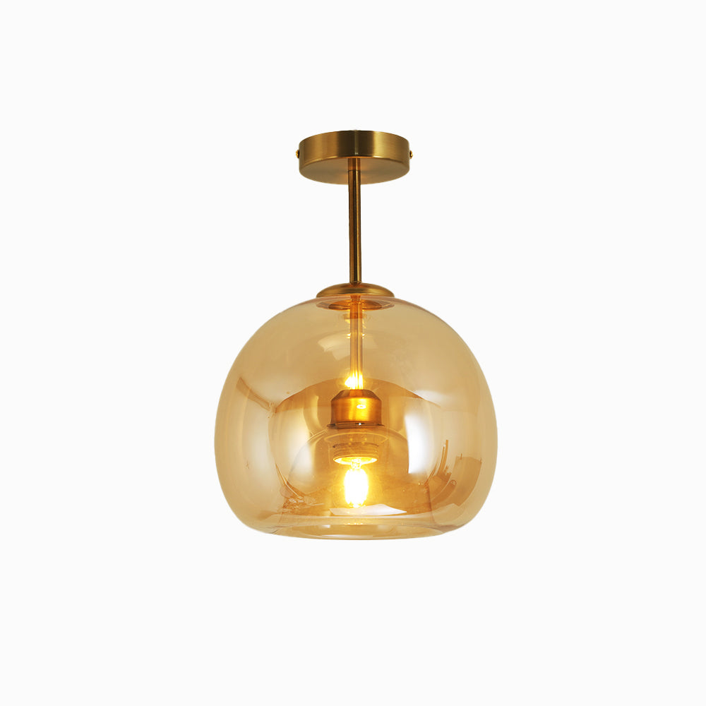 Rhea Glass Semi-Flush Mount Ceiling Light/Pendant Light - Neutralighting