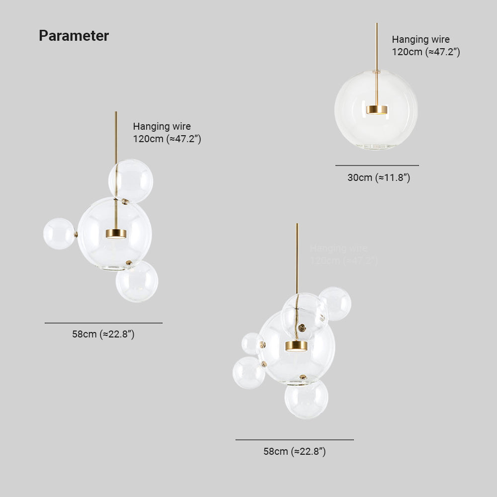Sorrellark Glass Pendant Light-Moonnatur
