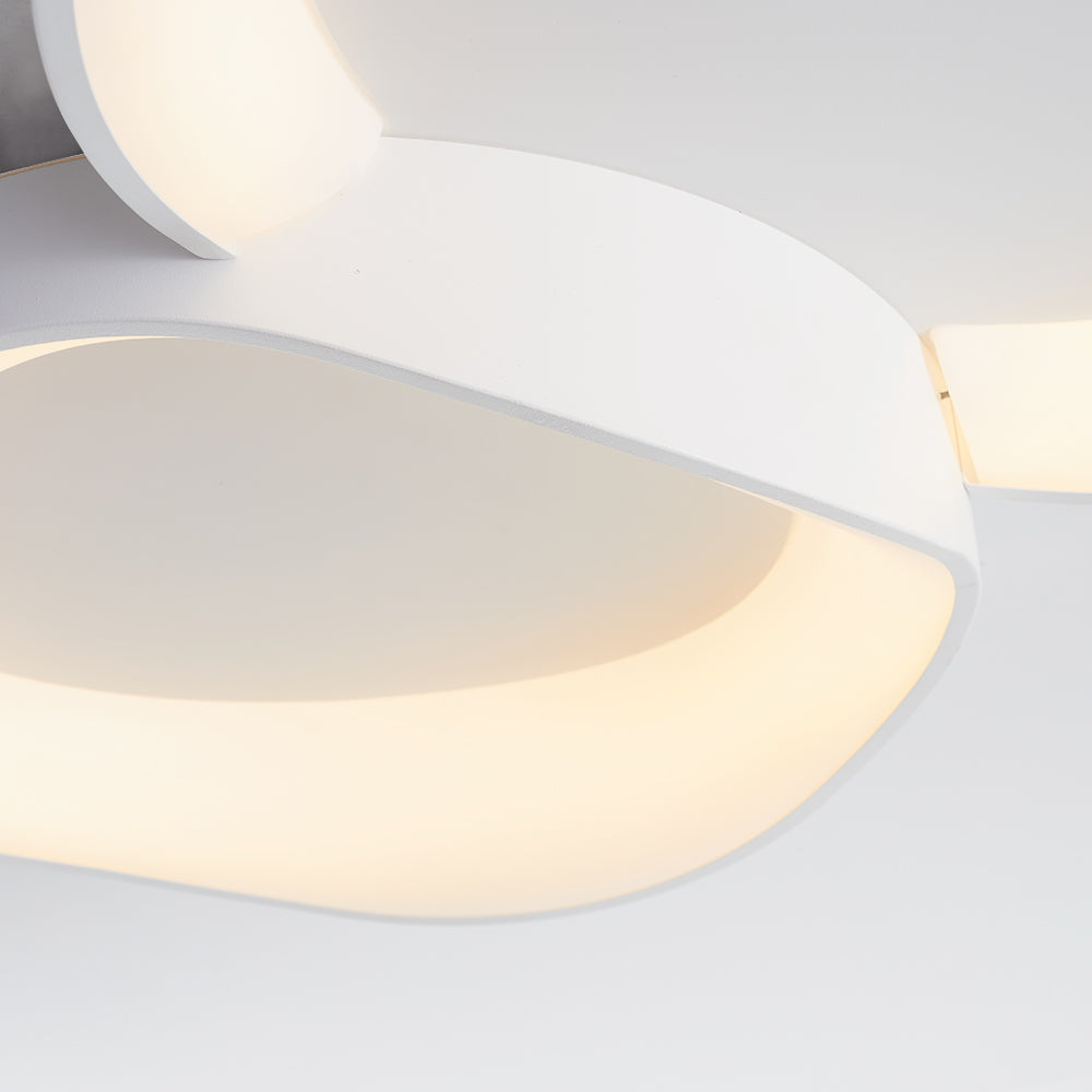 Hildeneth Acrylic Ceiling Light-Moonnatur