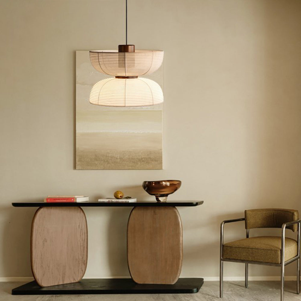 Wenrelina Fabric Pendant Light-Moonnatur