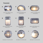 Hatheriel Glass Wall Light-Moonnatur