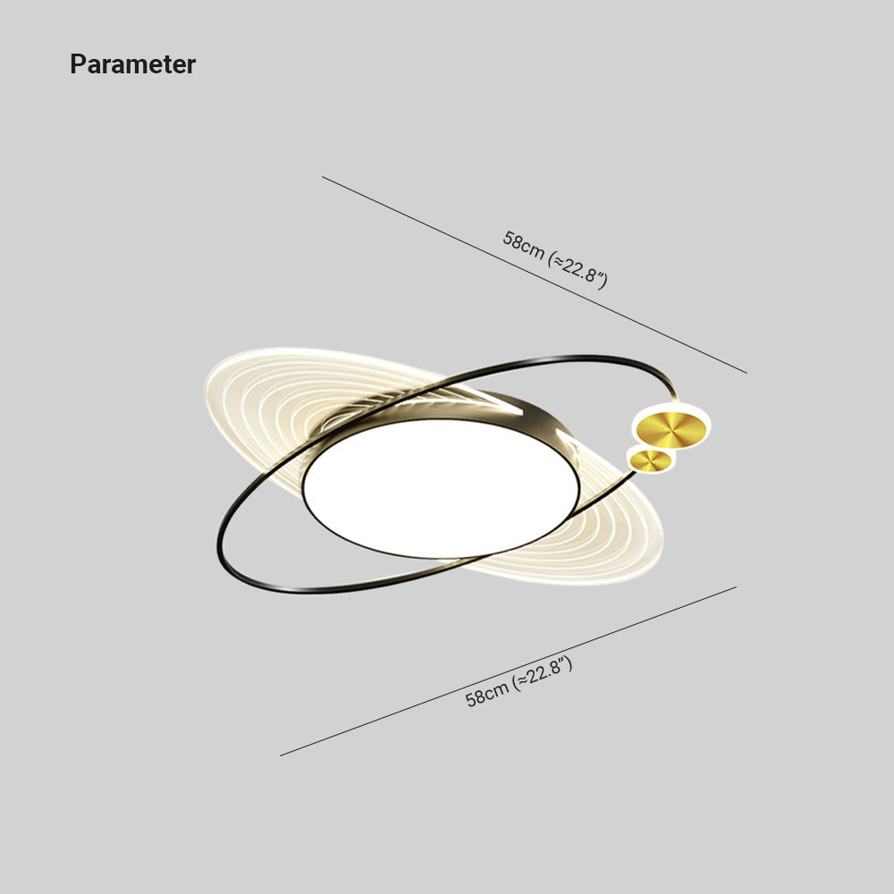 Rovenmoss Metal Ceiling Light-Moonnatur