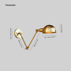 Quenelmoss Metal Wall Light-Moonnatur