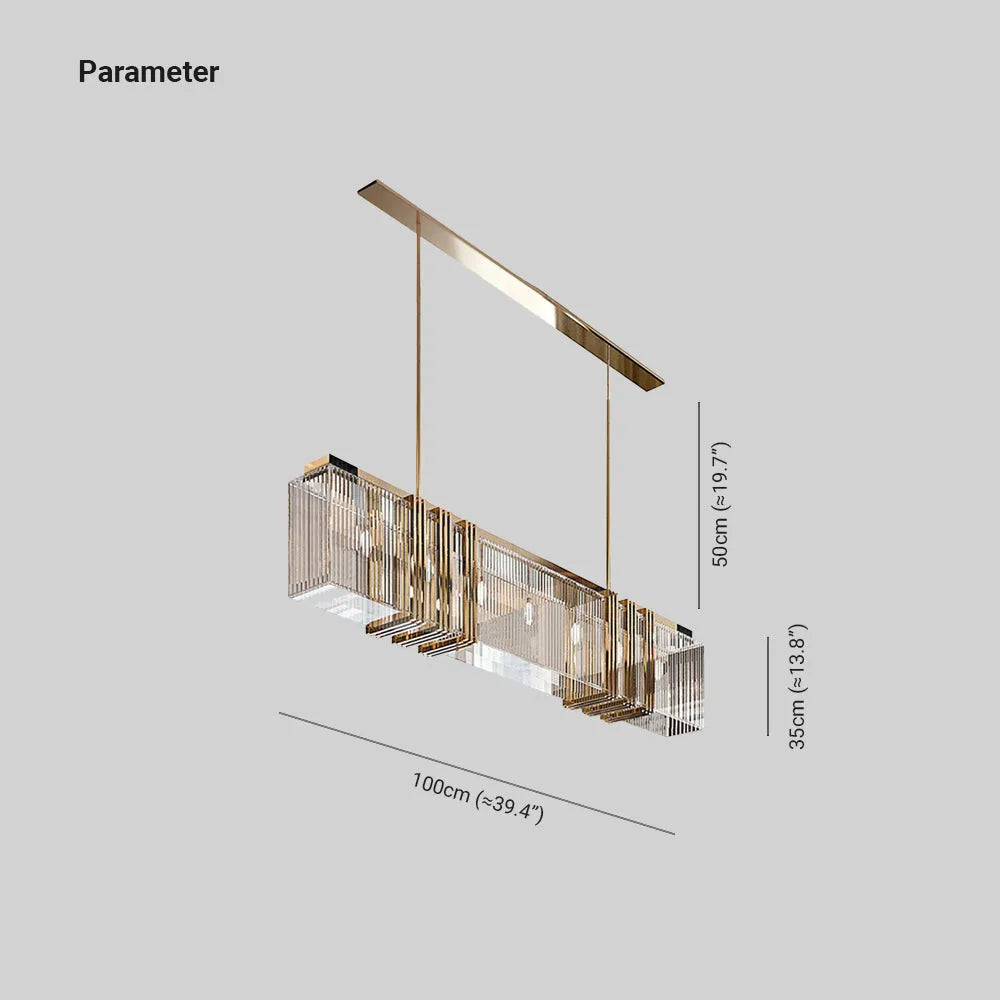 Marveneris Acrylic Pendant Light-Moonnatur