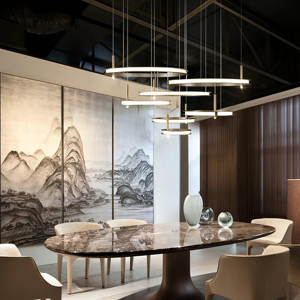 Westia Stainless Steel Chandelier-Moonnatur