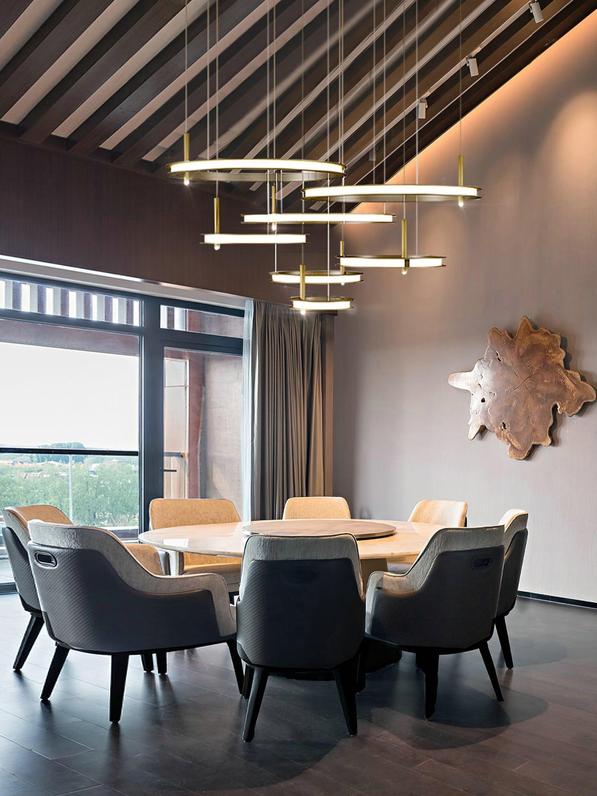 Westia Stainless Steel Chandelier-Moonnatur