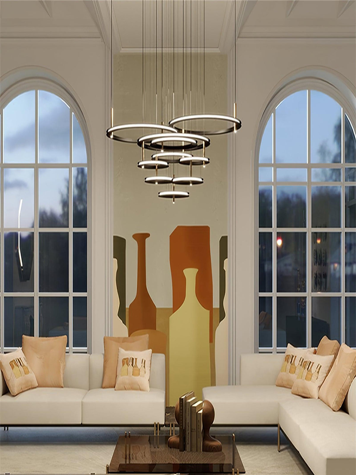 Westia Stainless Steel Chandelier-Moonnatur