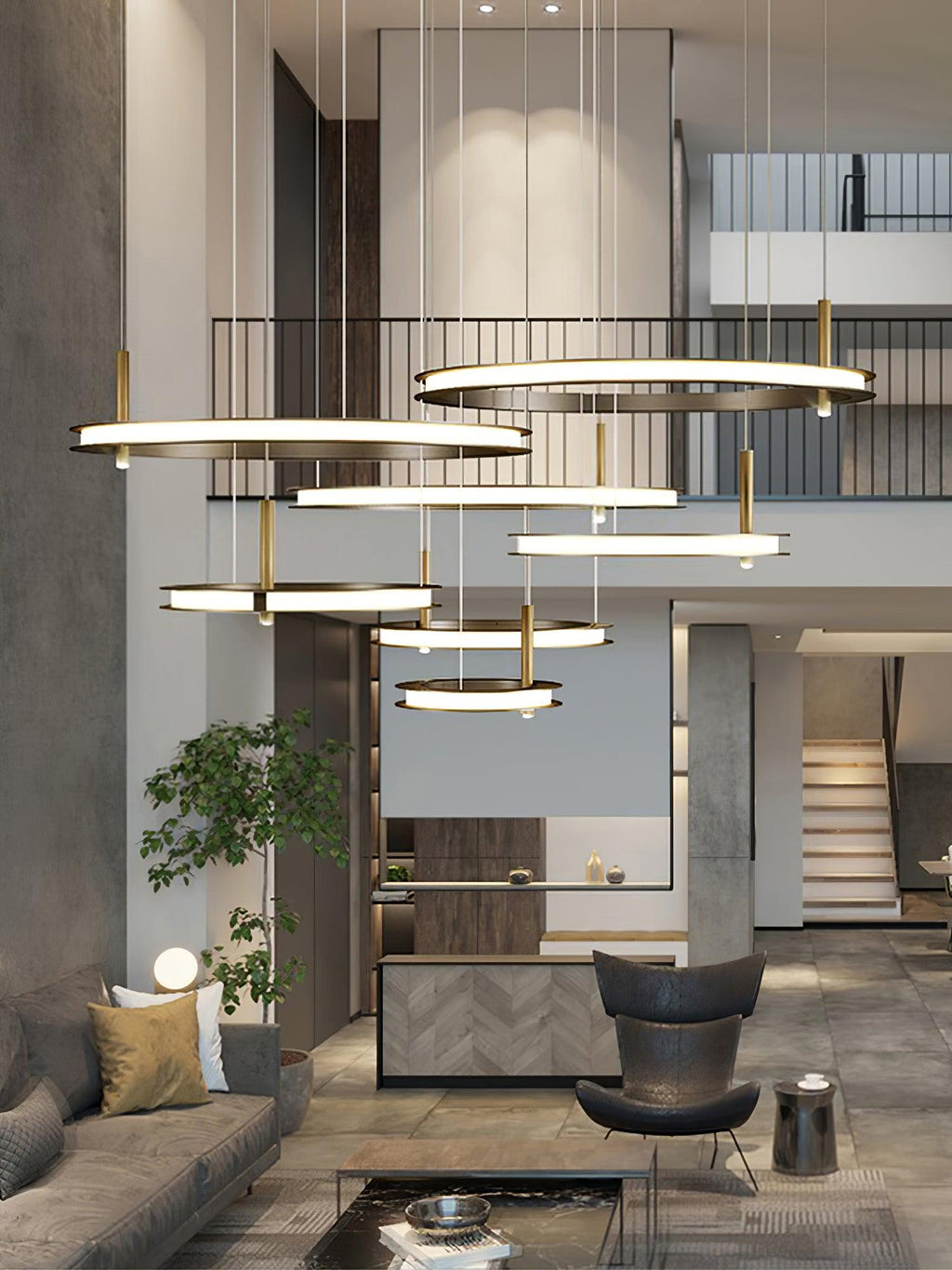 Westia Stainless Steel Chandelier-Moonnatur