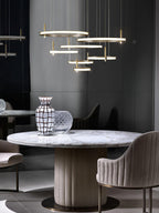 Westia Stainless Steel Chandelier-Moonnatur