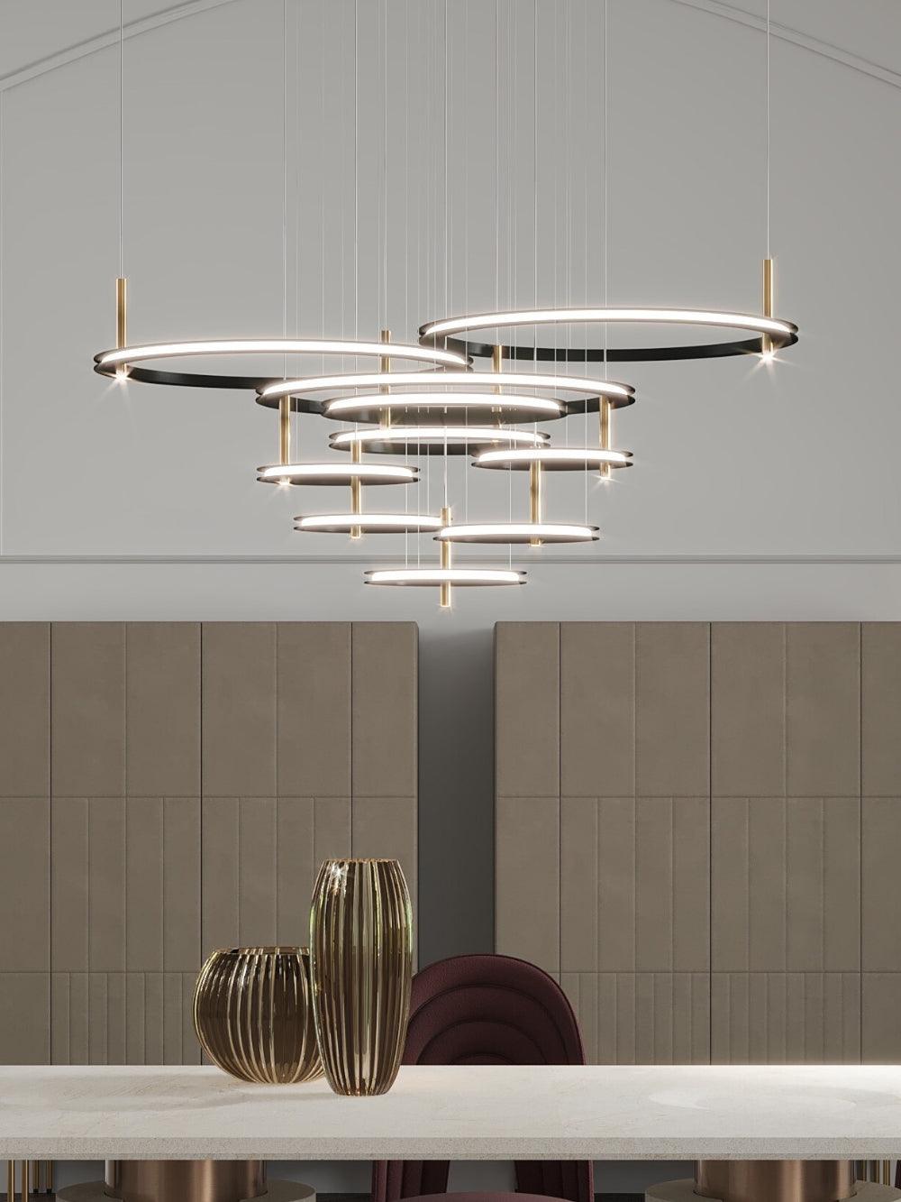 Westia Stainless Steel Chandelier-Moonnatur