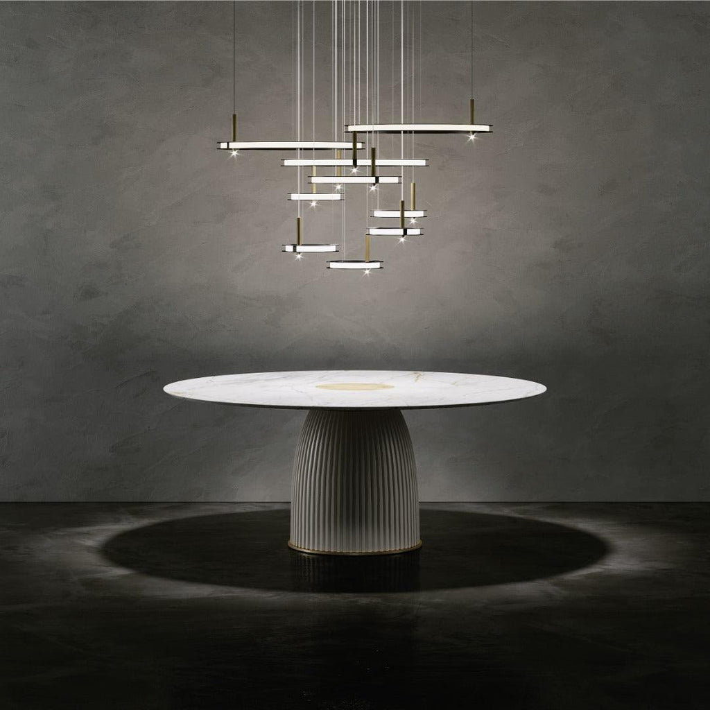 Westia Stainless Steel Chandelier-Moonnatur