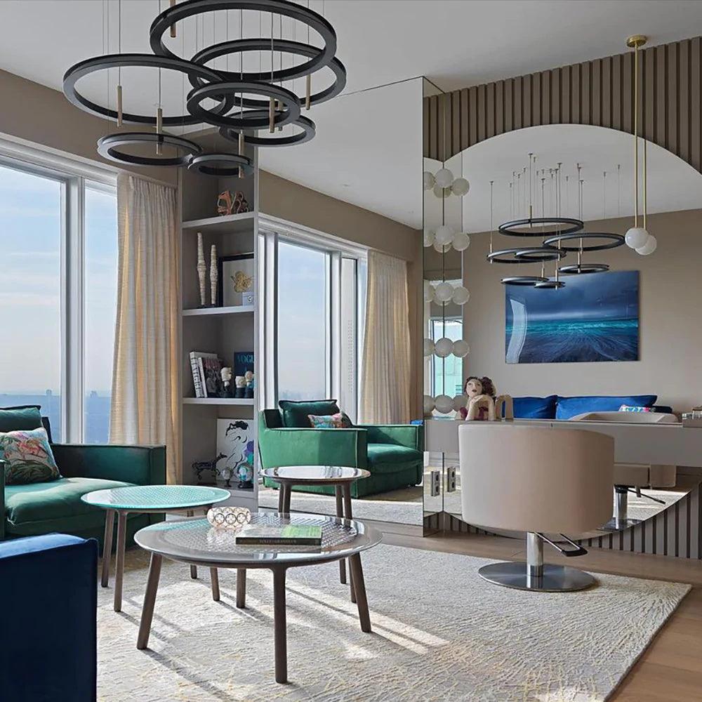 Westia Stainless Steel Chandelier-Moonnatur