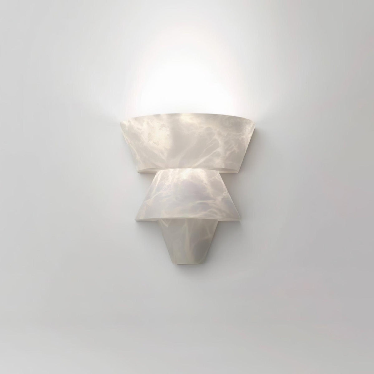 Morrelelle Alabaster Wall Light-Moonnatur