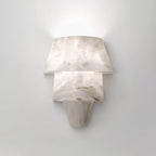 Morrelelle Alabaster Wall Light-Moonnatur