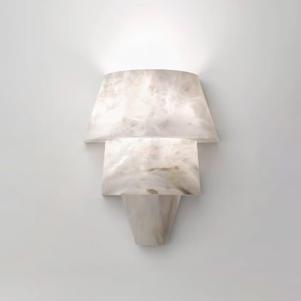Morrelelle Alabaster Wall Light-Moonnatur