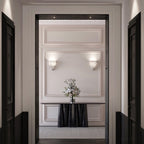 Morrelelle Alabaster Wall Light-Moonnatur
