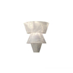 Morrelelle Alabaster Wall Light-Moonnatur