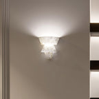 Morrelelle Alabaster Wall Light-Moonnatur