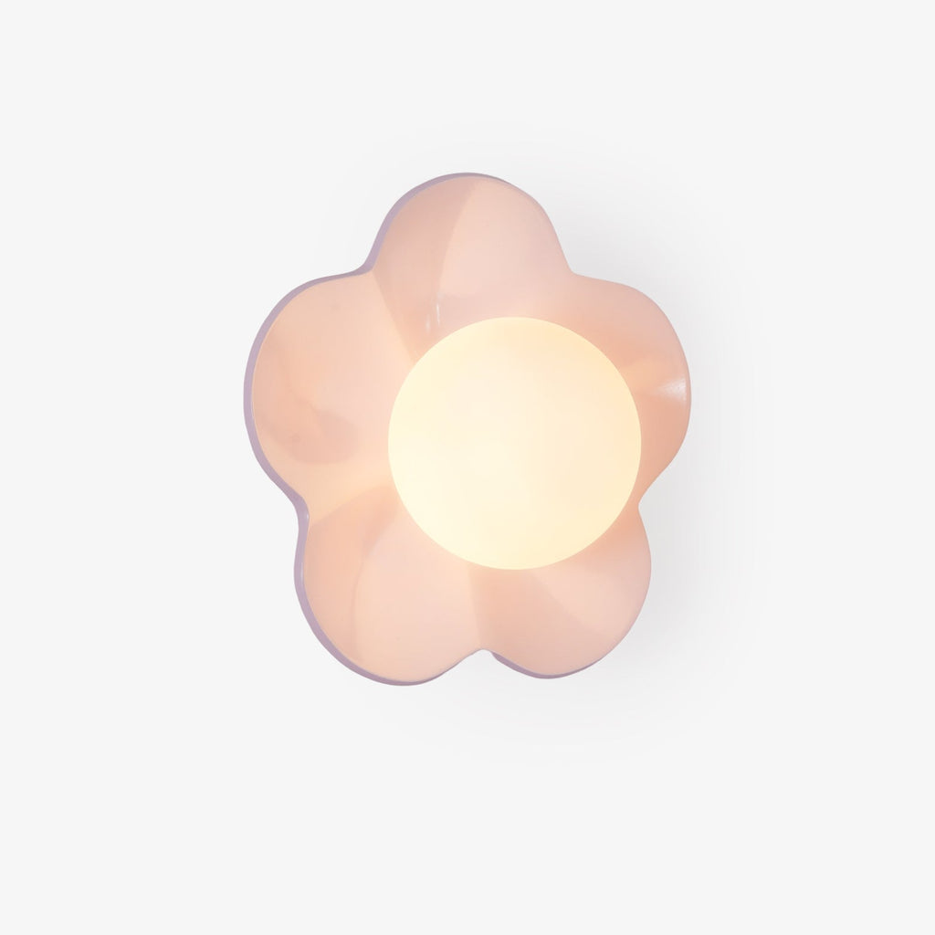 Dahlavelle Resin Wall Light-Moonnatur