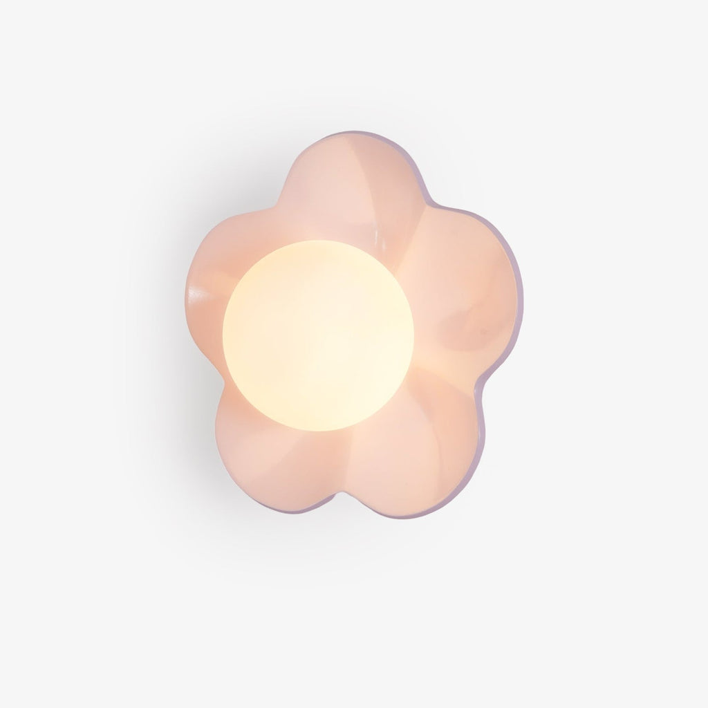 Dahlavelle Resin Wall Light-Moonnatur
