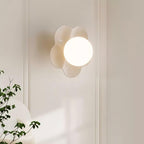Dahlavelle Resin Wall Light-Moonnatur