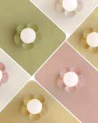 Dahlavelle Resin Wall Light-Moonnatur