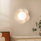 Dahlavelle Resin Wall Light-Moonnatur
