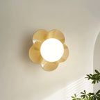 Dahlavelle Resin Wall Light-Moonnatur