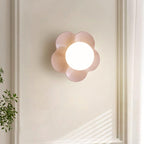 Dahlavelle Resin Wall Light-Moonnatur
