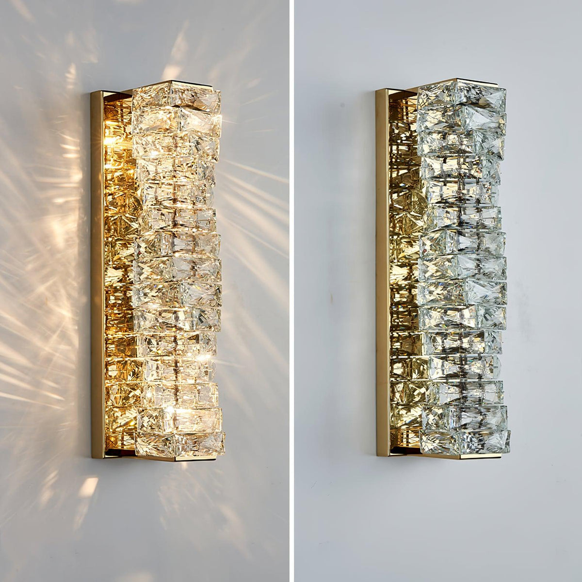 Elowora Crystal Wall Light-Moonnatur