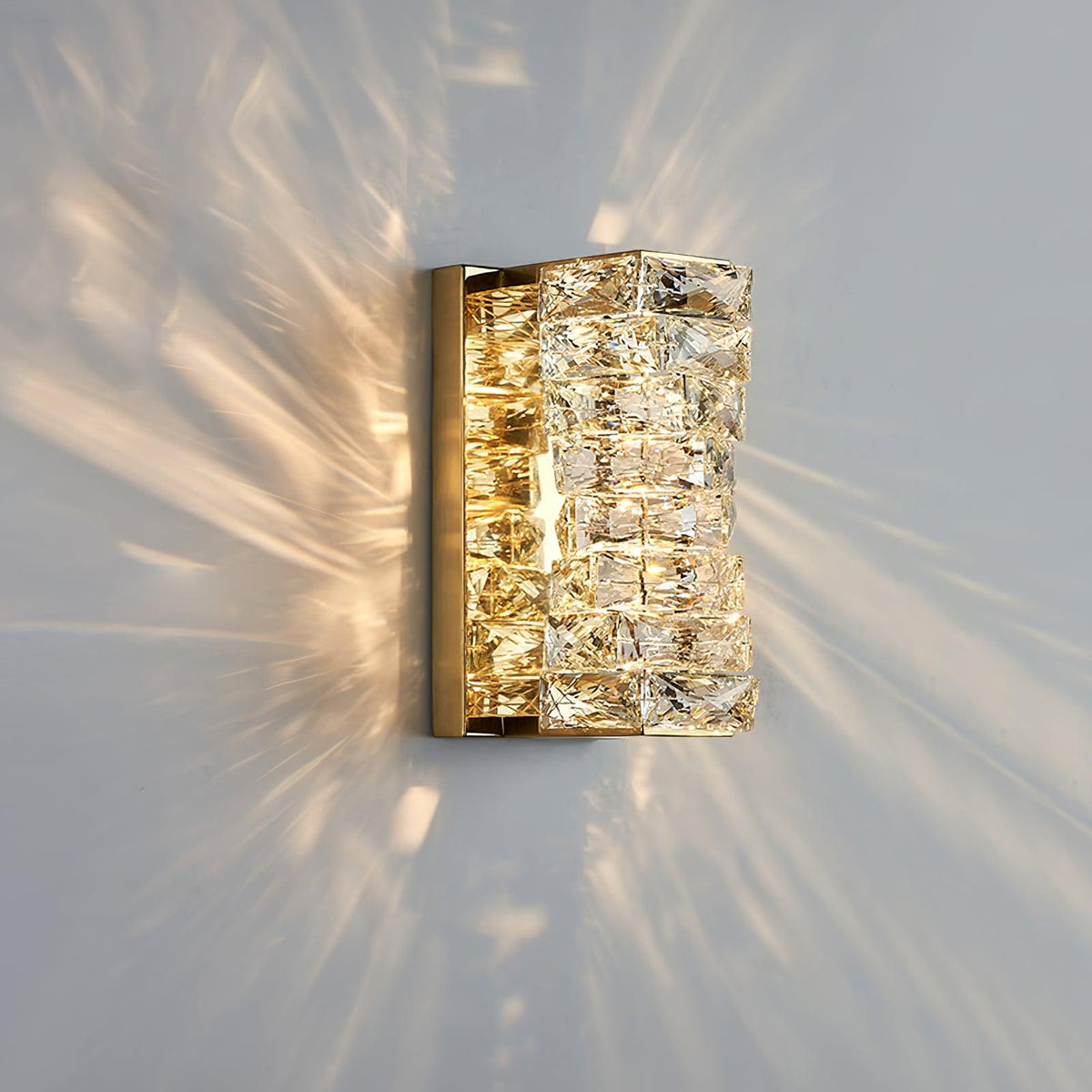 Elowora Crystal Wall Light-Moonnatur