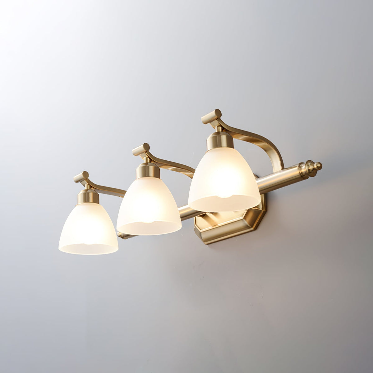 Doranlyn Glass Wall Light-Moonnatur