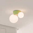 Laderhill Resin Ceiling Light-Moonnatur