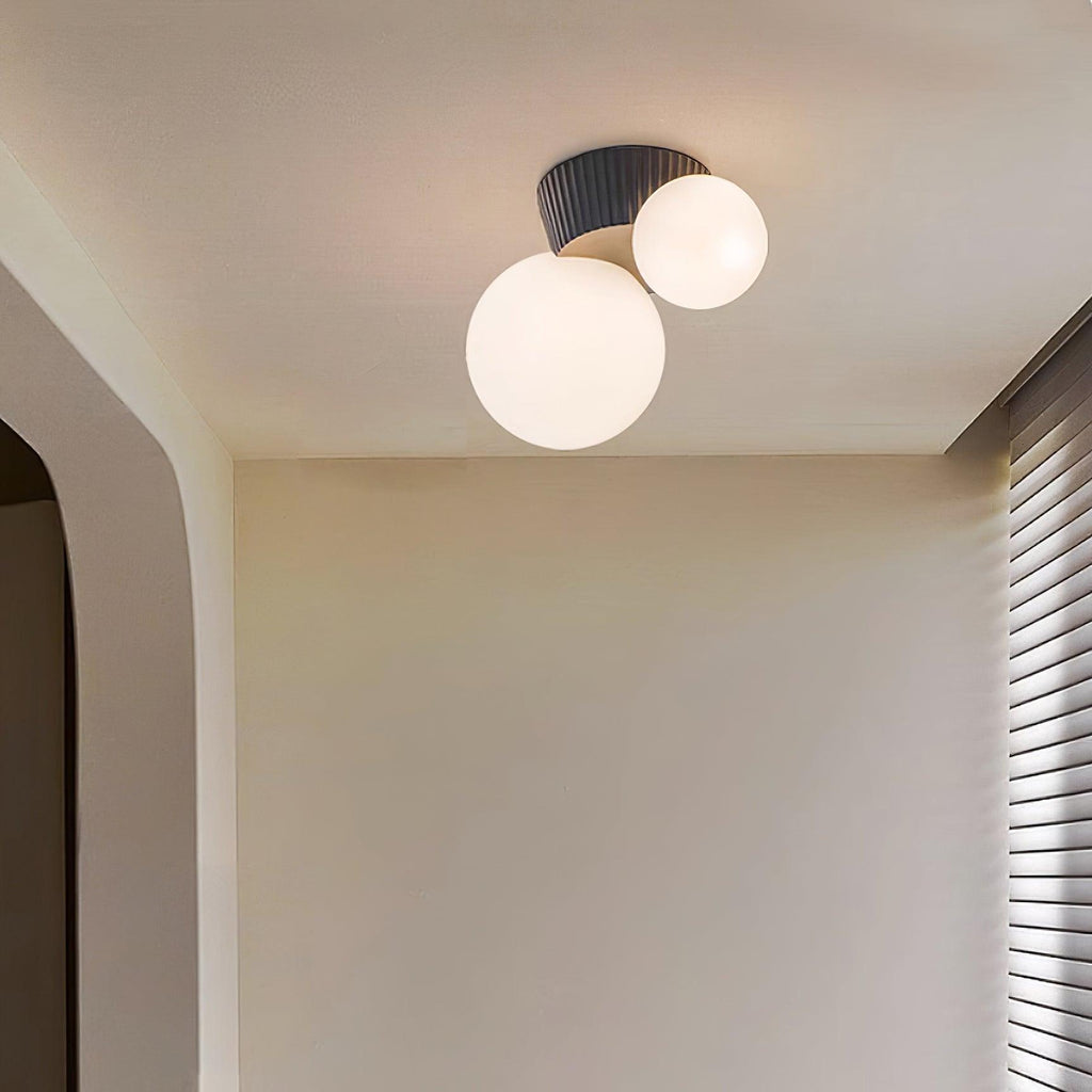 Laderhill Resin Ceiling Light-Moonnatur