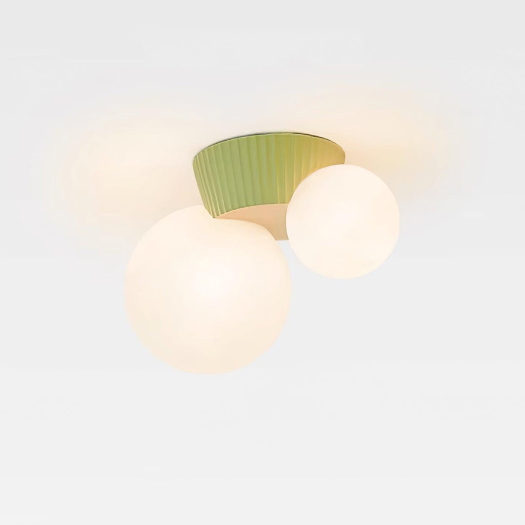 Laderhill Resin Ceiling Light-Moonnatur