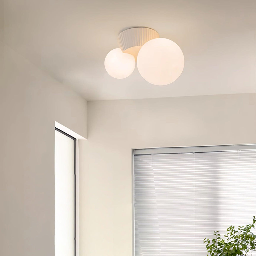 Laderhill Resin Ceiling Light-Moonnatur