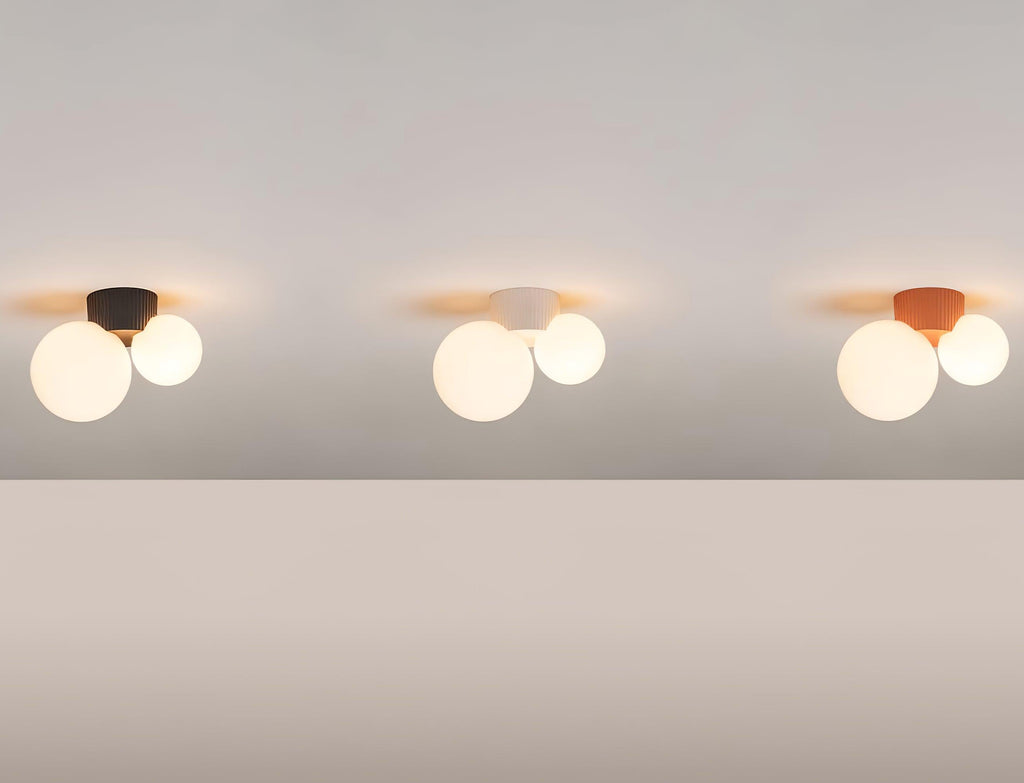 Laderhill Resin Ceiling Light-Moonnatur