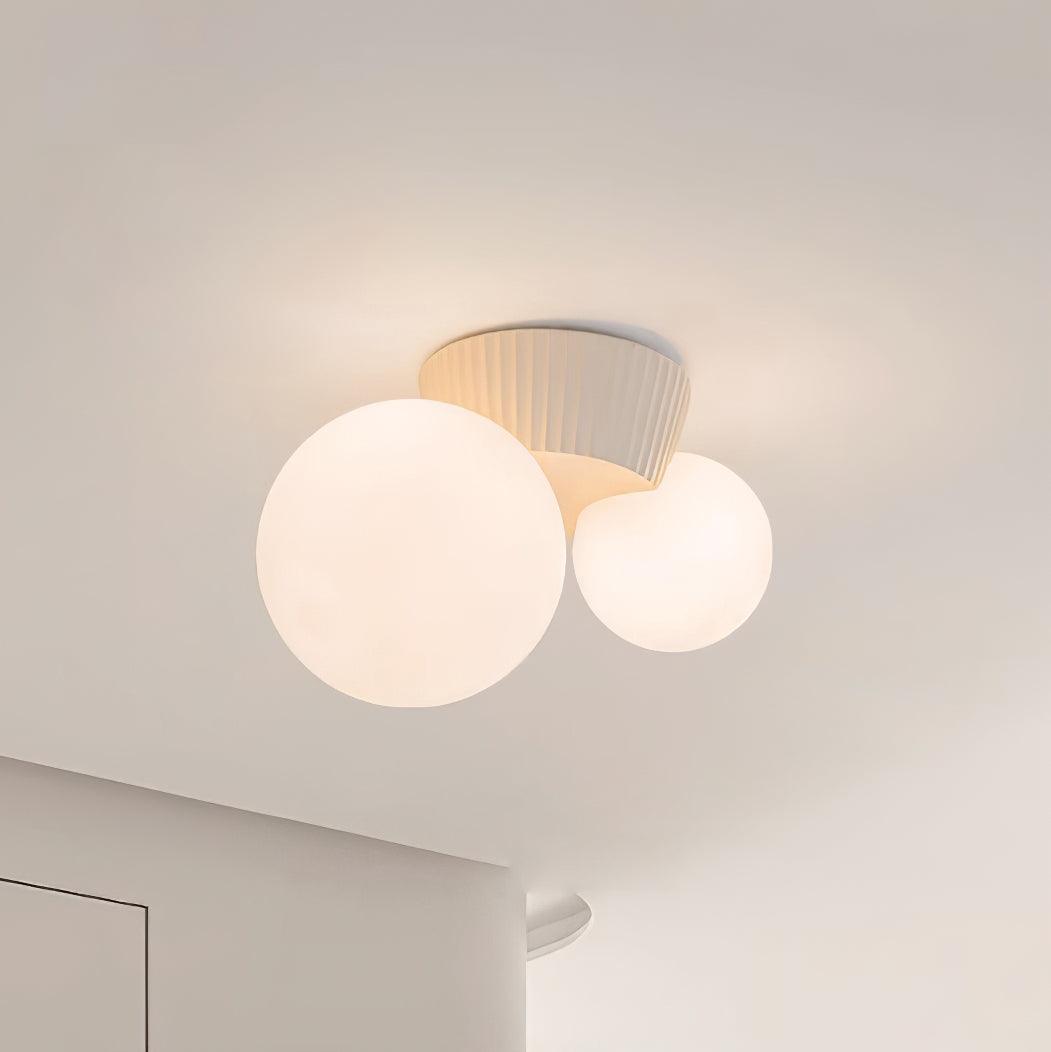 Laderhill Resin Ceiling Light-Moonnatur