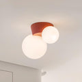 Laderhill Resin Ceiling Light-Moonnatur