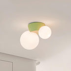 Laderhill Resin Ceiling Light-Moonnatur
