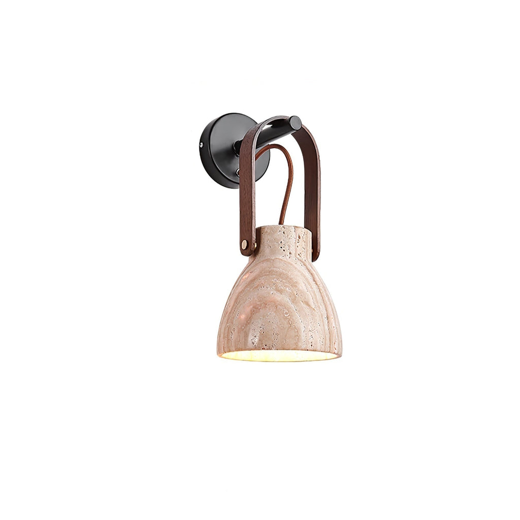 Ordelaria Travertine Wall Light-Moonnatur