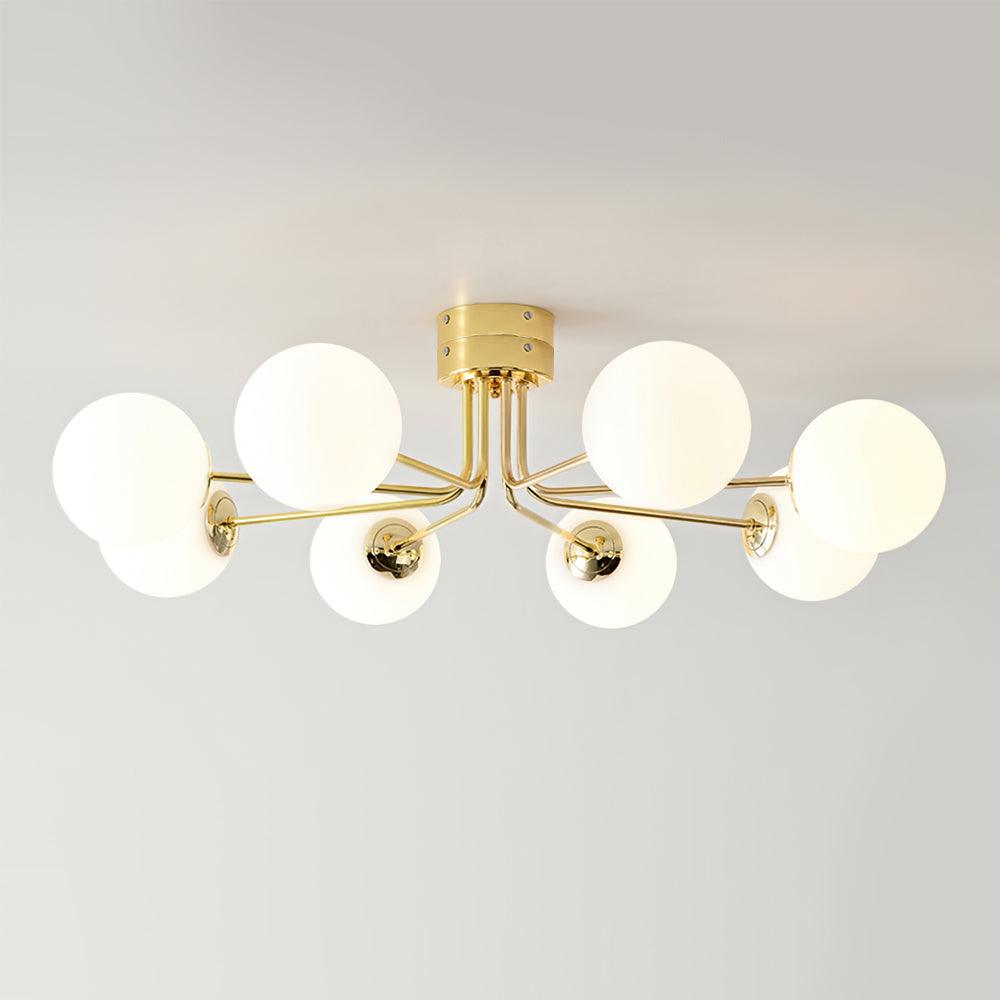 Ovellyn Glass Ceiling Light-Moonnatur