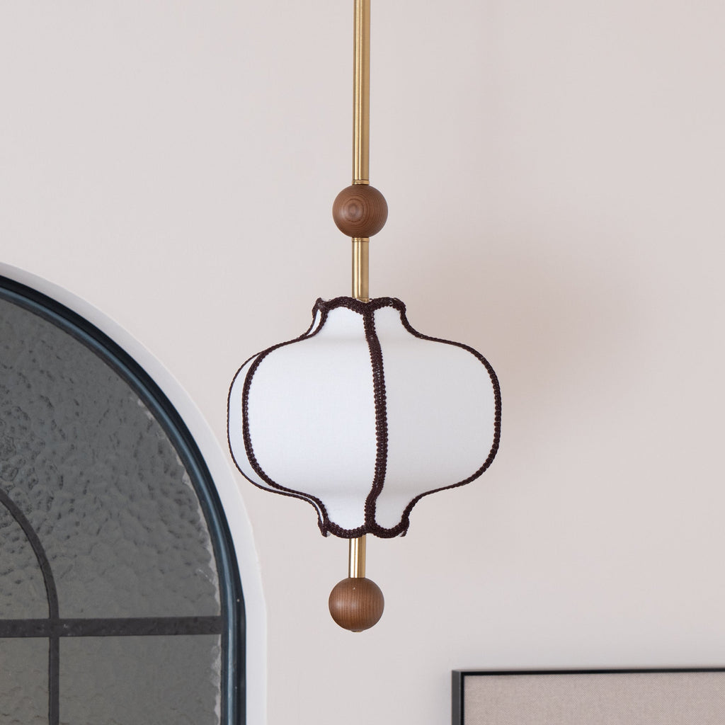 Dorrenheath Fabric Pendant Light-Moonnatur