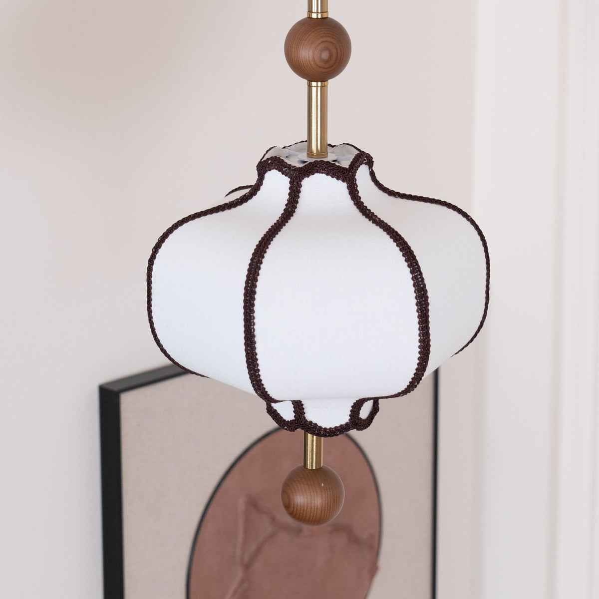 Dorrenheath Fabric Pendant Light-Moonnatur