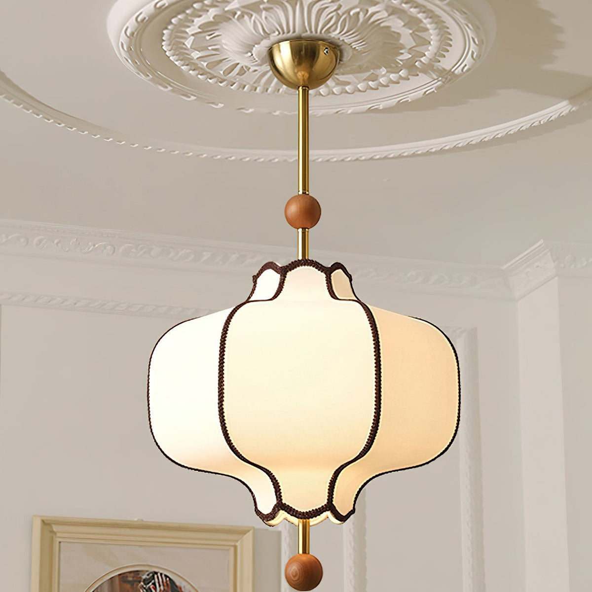 Dorrenheath Fabric Pendant Light-Moonnatur