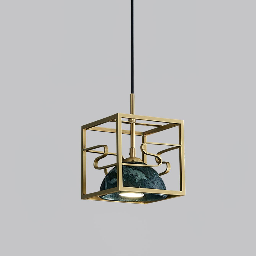 Fendeloria Marble Pendant Light-Moonnatur
